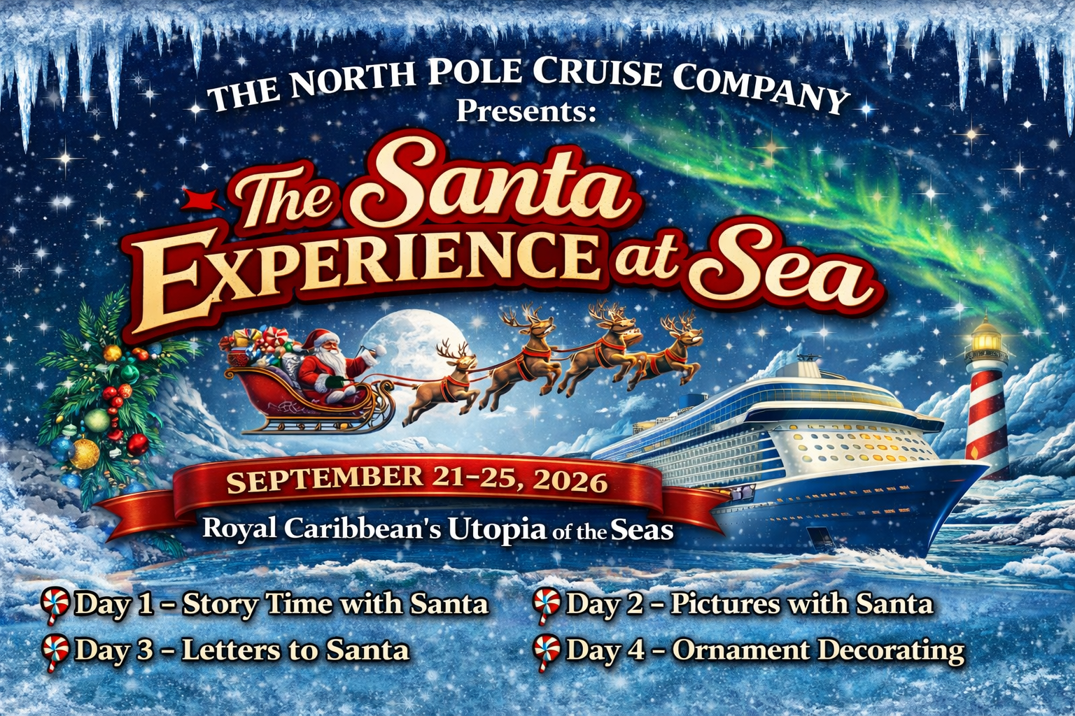 Utopia of the Seas Cruise - The Santa Experience at Sea