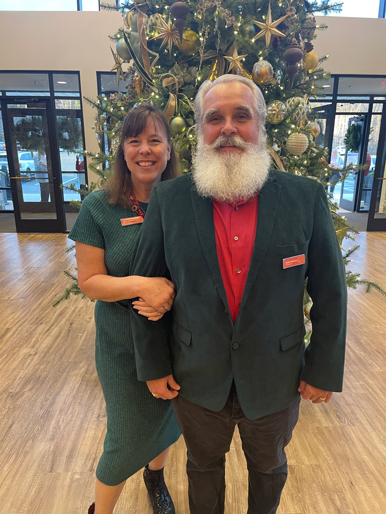 Keith and Mary Johnson founders of the North Pole Cruise Co